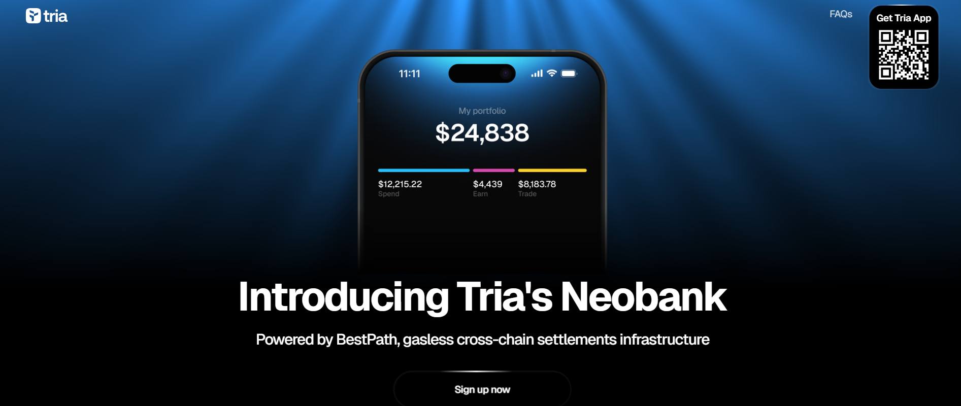 Tria — blockchain platform uniting Web3 ecosystems