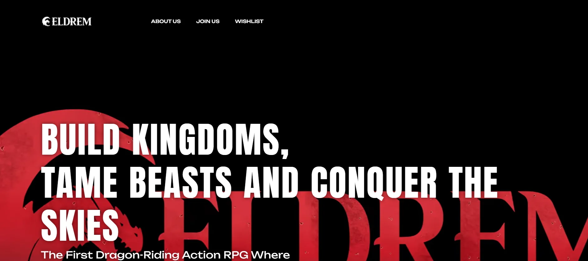Eldrem — a large-scale fantasy ARPG