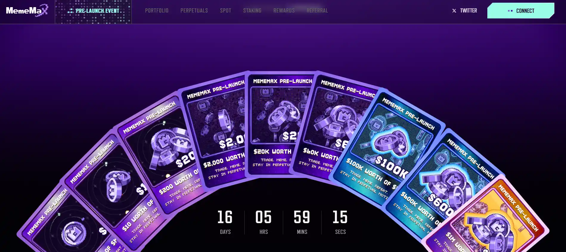 MemeMax — perpetual decentralized exchange