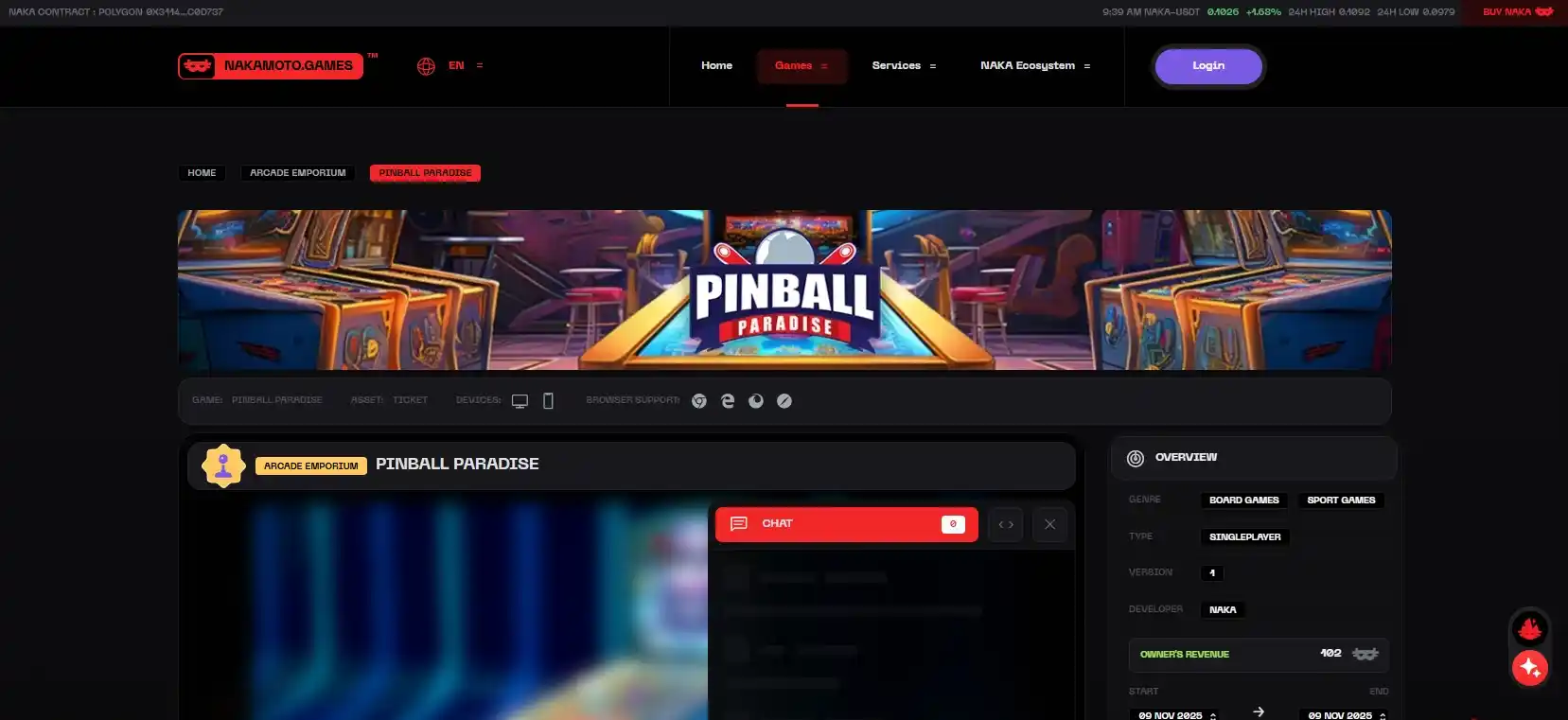 Pinball Paradise Game