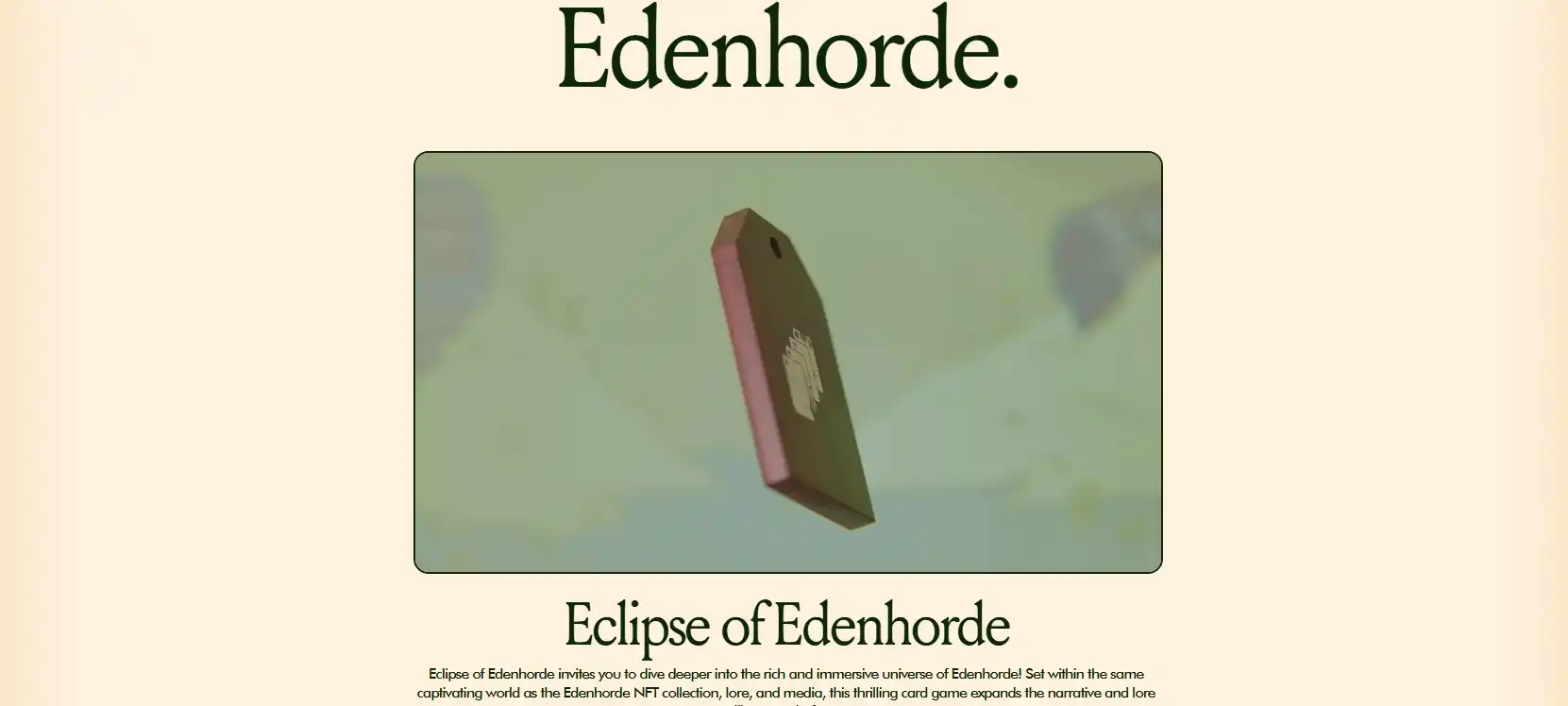 Eclipse of Edenhorde
