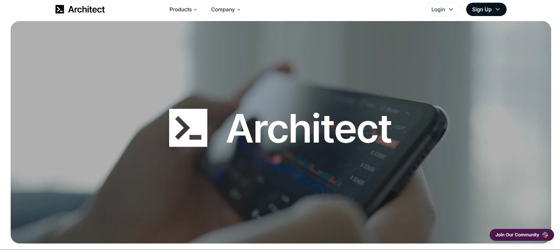 Architect — a next-generation fintech platform