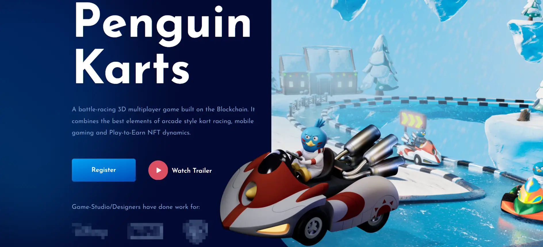 Penguin Karts аркадные гонки с элементами блокчейн‑игры и NFT