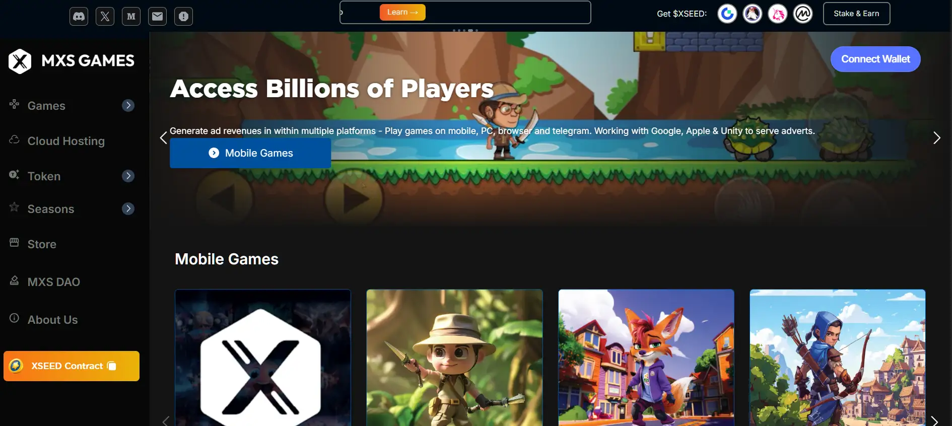 MetaXSeed (MXS Games) — hybrid Web2.5 gaming ecosystem