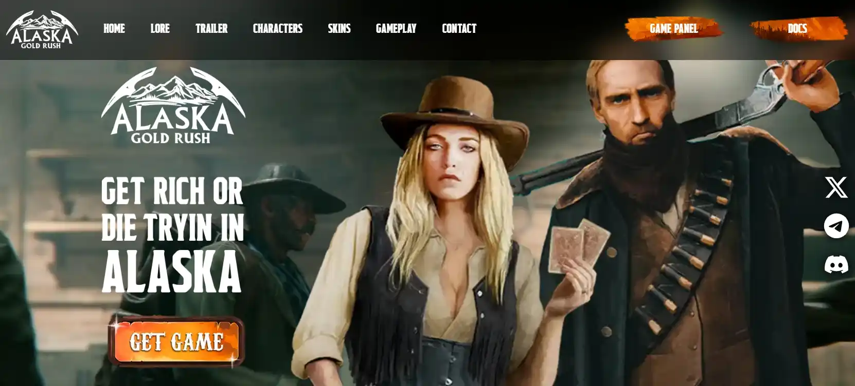 Игровой мир Alaska Gold Rush