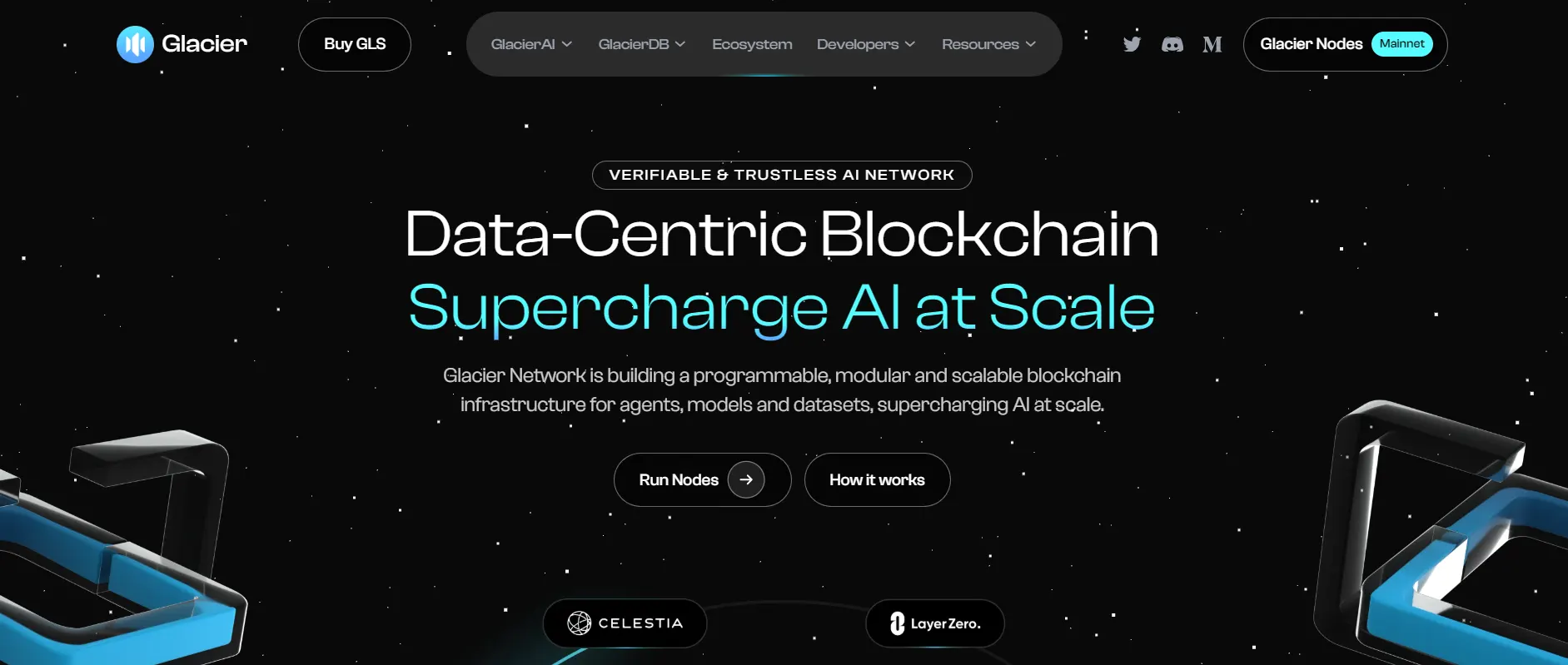 Glacier Network — blockchain infrastructure designed for data management in Web3