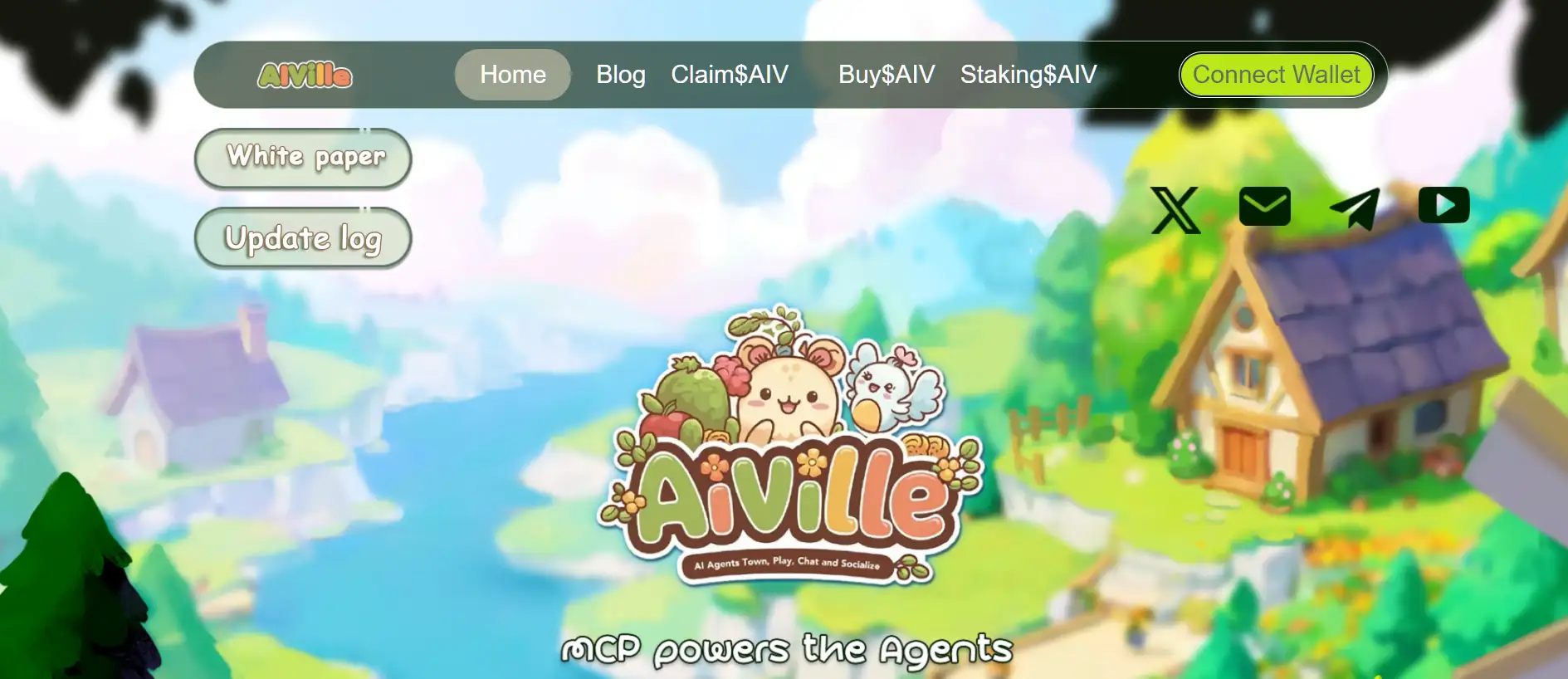 AIVille — это проект, который объединяет AI-агентов, симуляцию цифрового общества и Web3