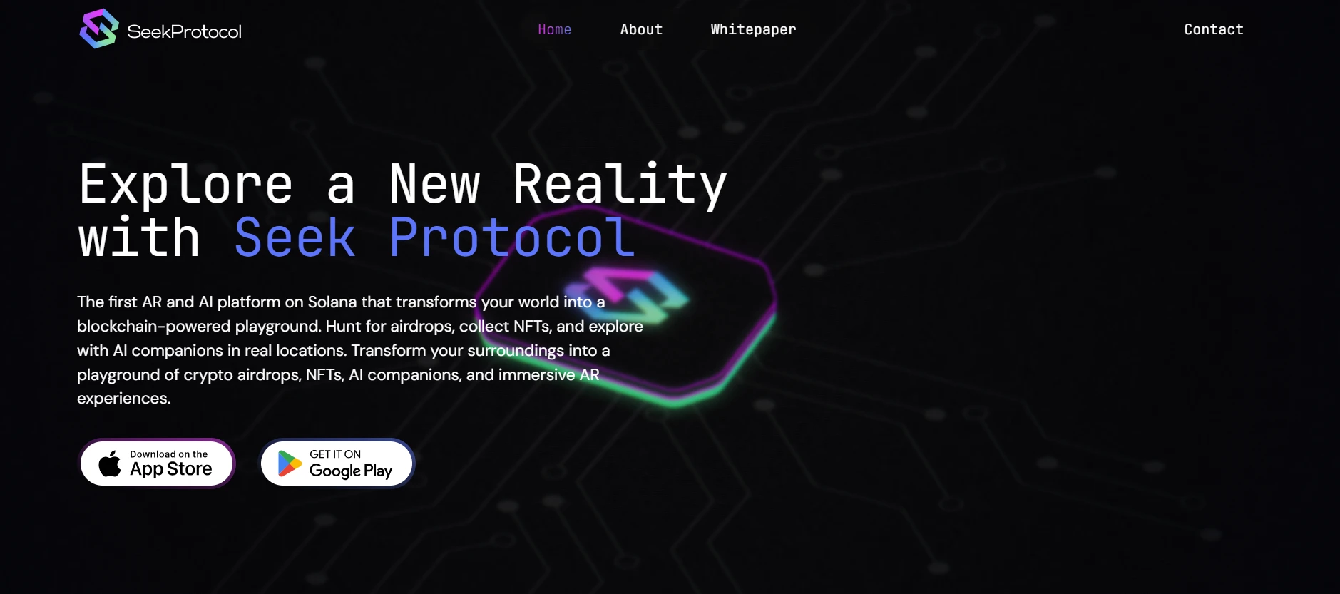 SeekAR augmented reality platform