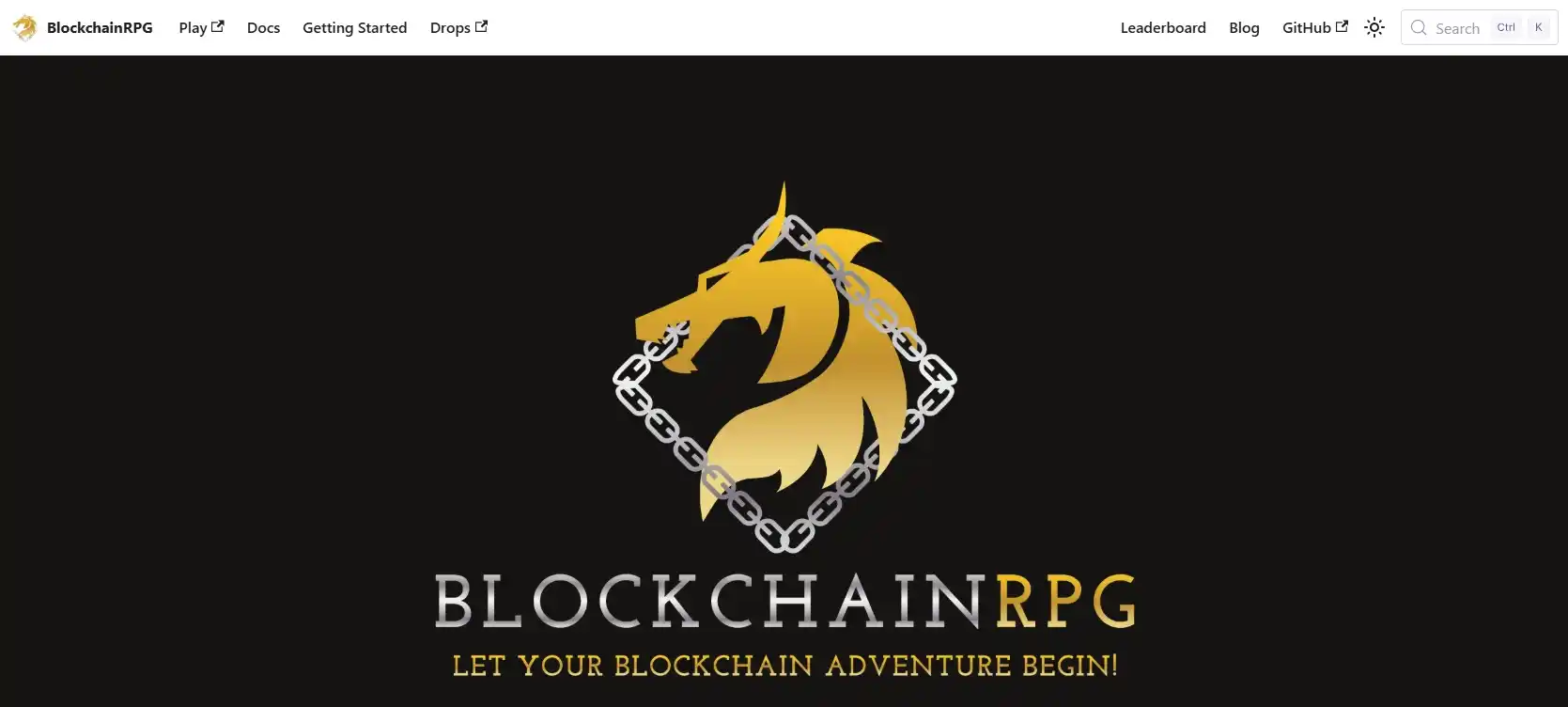 Игра BlockchainRPG