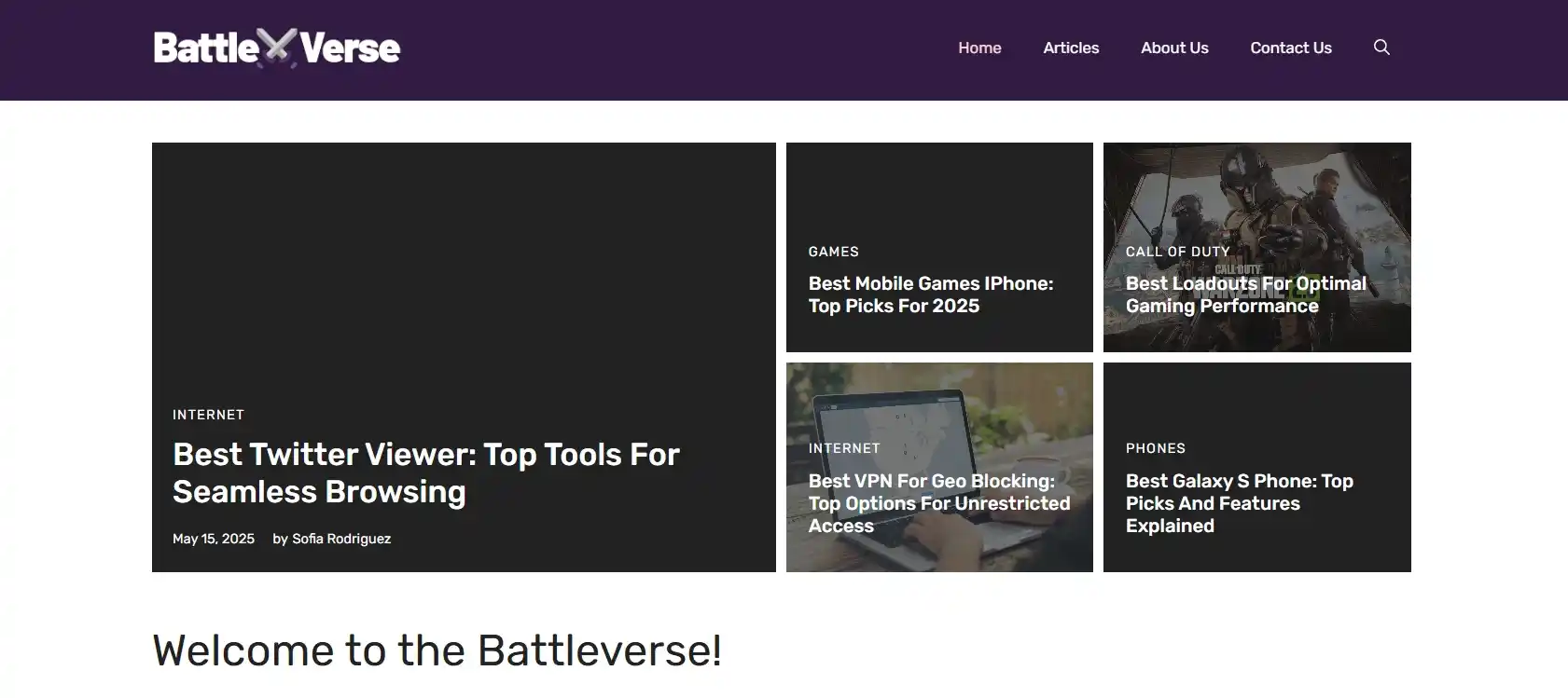 Платформа Battleverse